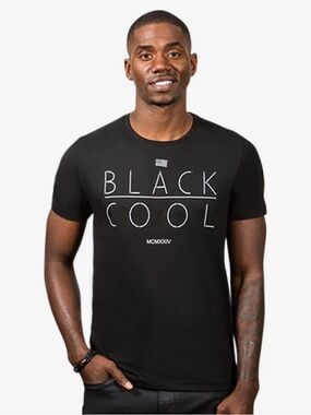 Black Cool Graphic Tee - Men's Black Shirt